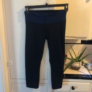 Lululemon 3/4 cropped leggings